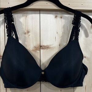 Natori Black Lace Strap Bra